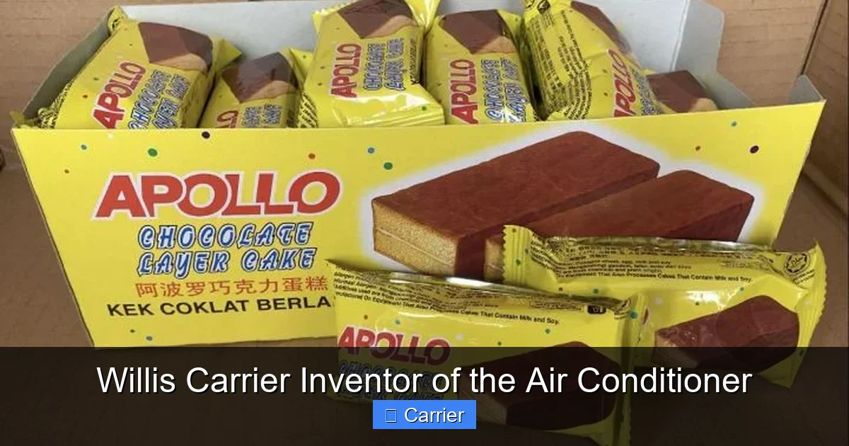 Willis Carrier Inventor of the Air Conditioner