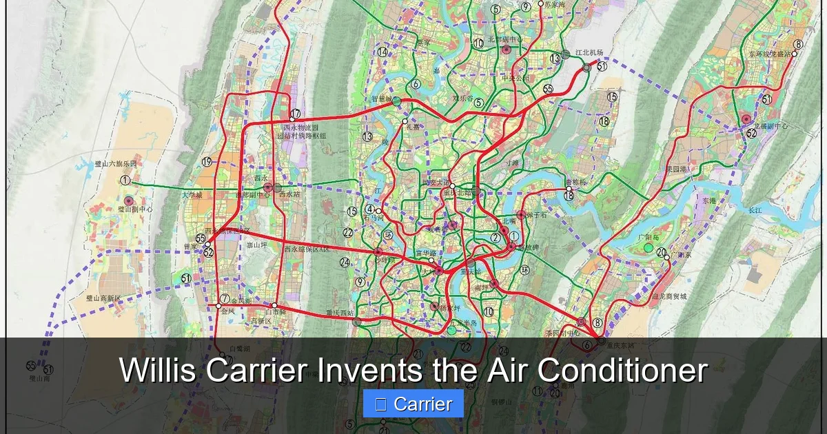 Willis Carrier Invents the Air Conditioner