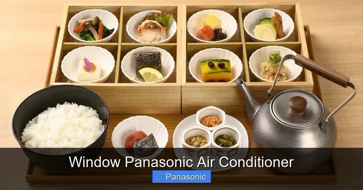 Window Panasonic Air Conditioner