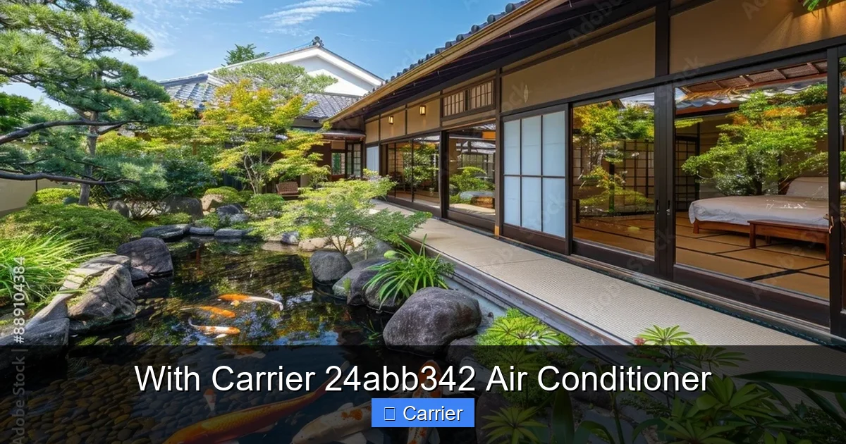 With Carrier 24abb342 Air Conditioner