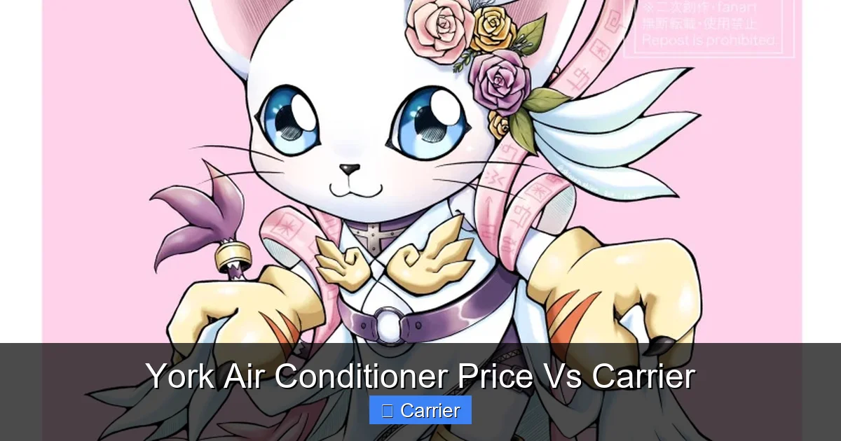 York Air Conditioner Price Vs Carrier