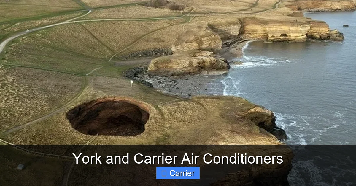 York and Carrier Air Conditioners