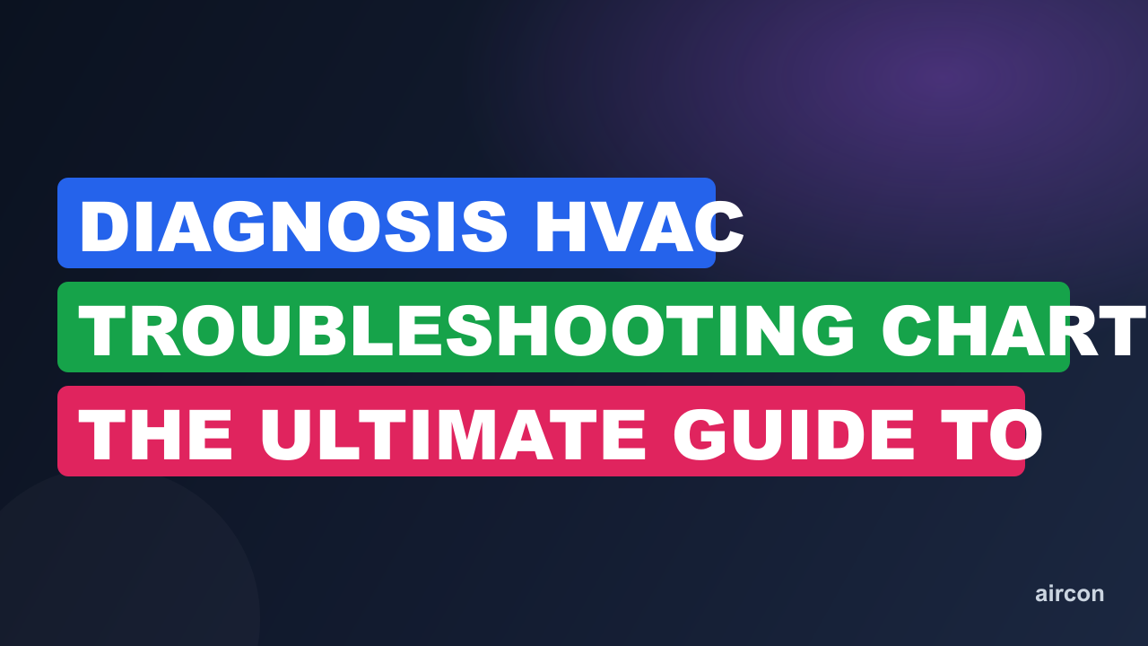 Diagnosis HVAC Troubleshooting Chart: The Ultimate Guide to Fixing HVAC Problems
